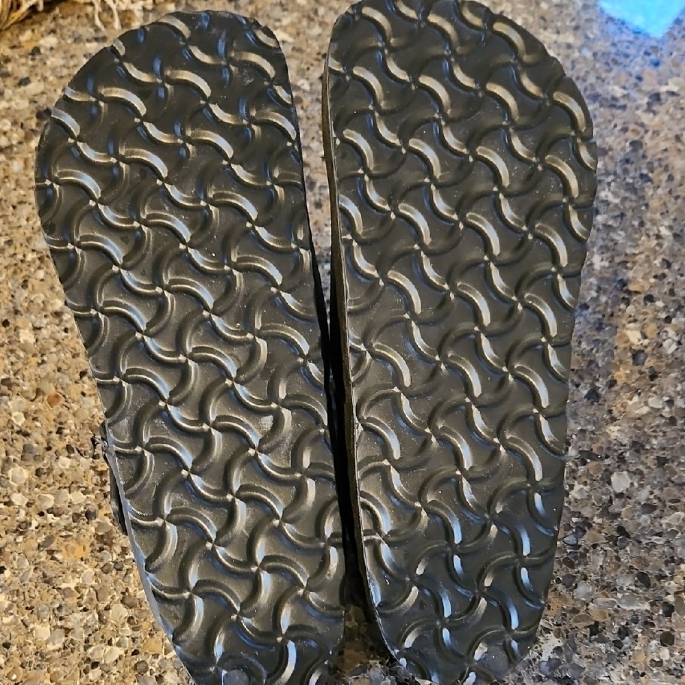 MIA Black Slide Sandals SIZE 9 - Picture 3 of 3